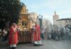 La Custodia monumental de Valencia recorre las calles del centro por la clausura del Año Jubilar del Santo Cáliz