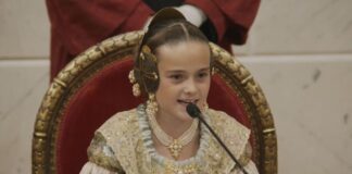 Julia Vizcayno, Fallera Mayor Infantil de València 2027