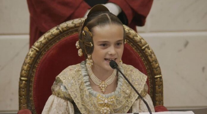 Julia Vizcayno, Fallera Mayor Infantil de València 2027