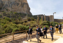 La Fundación Hortensia Herrero restaurará la muralla del castillo de Alicante Castillo de Alicante