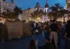 Los acampados de Valencia aseguran que no entorpecerán la carrera popular de este domingo