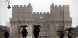 ¿Lloverá el 9 d’Octubre en Valencia? Así es la previsión de AEMET