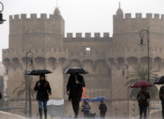 ¿Lloverá el 9 d’Octubre en Valencia? Así es la previsión de AEMET