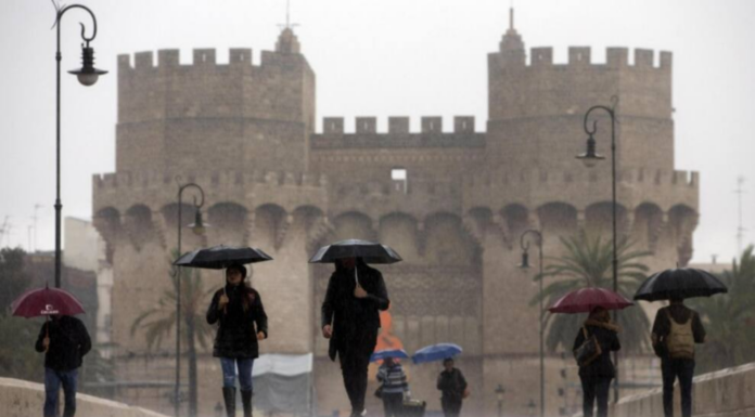 ¿Lloverá el 9 d’Octubre en Valencia? Así es la previsión de AEMET