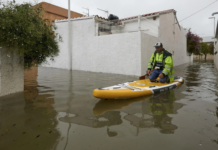 Estas son las localidades valencianas donde más ha llovido hoy La DANA Adam roza los 720 l/m² en la Safor y la Marina Alta