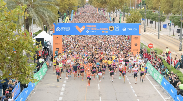 Valencia se cierra al tráfico por el Medio Maratón 2026: calles cortadas, recorrido y horarios
