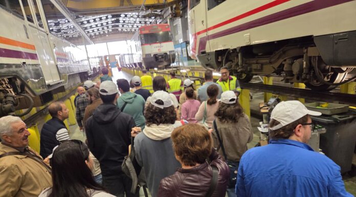¿Dónde ponen a punto los trenes de Cercanías y Media Distancia?