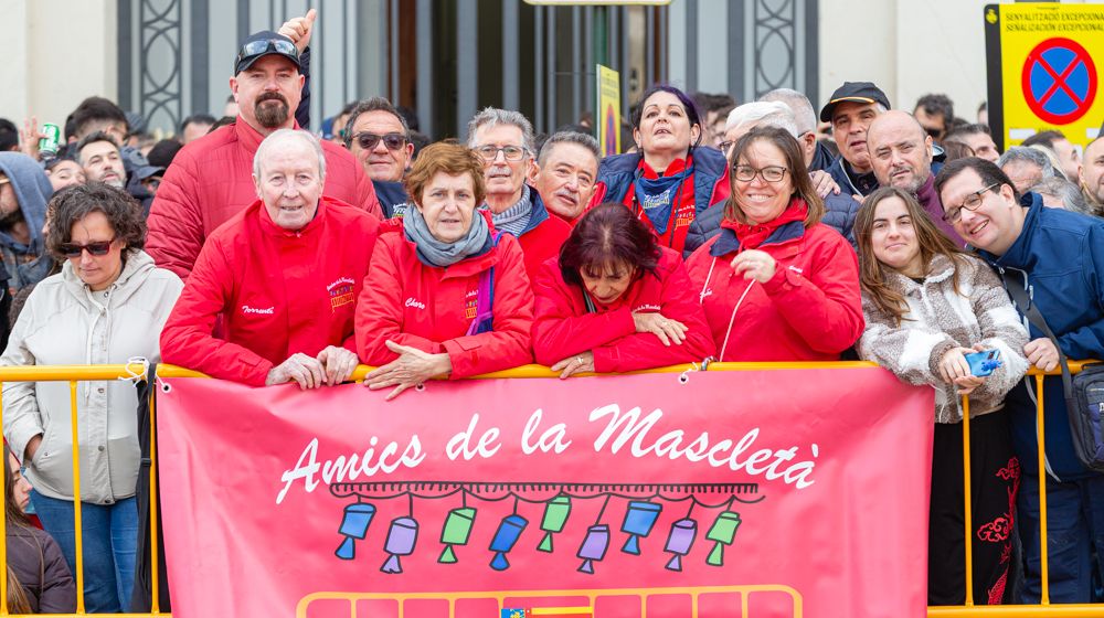 GALERÍA | Búscate en la mascletà de las Fallas 2025