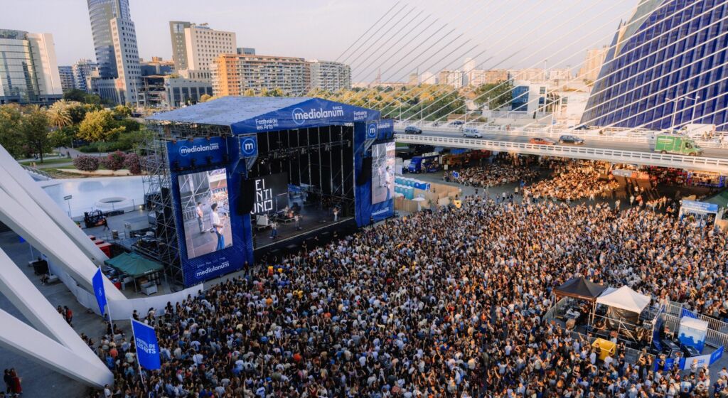 Uno de los escenarios del Festival de Les Arts