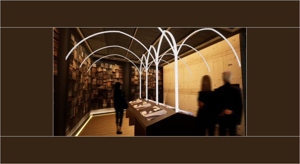 Una de las salas del futuro Centro de Interpretación del Santo Cáliz València revelará el misterio del Grial con un museo inmersivo único en el mundo