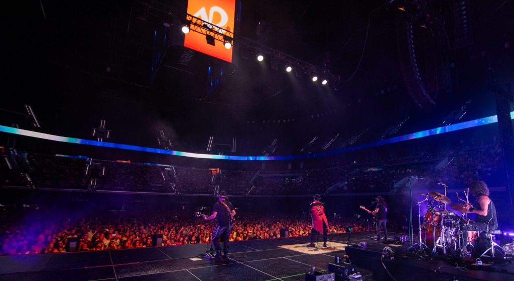 Prueba de concierto en el Roig Arena