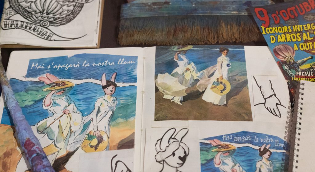 El arte urbano reinterpretando algunas de las obras más clásicas del arte valenciano / CCCC