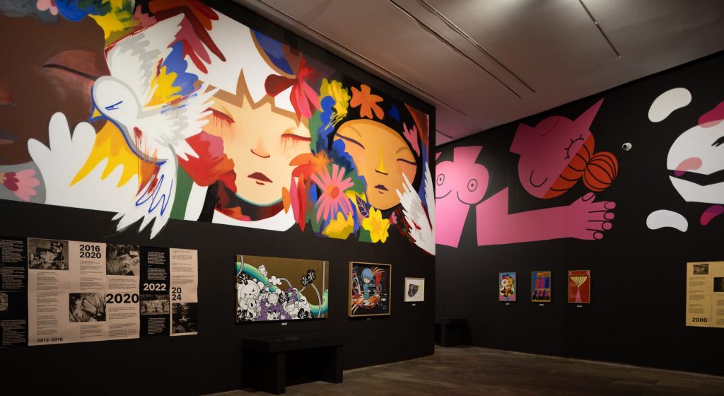 Imagen de los de las paredes dedicadas a los artistas / CCCC