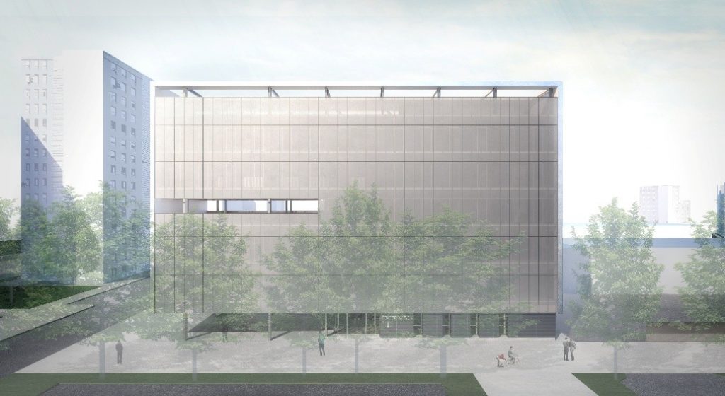 Infografía del nuevo proyecto Así será el nuevo edificio “emblemático” de los Bomberos