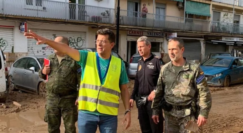 Juan Ramón Adsuara, alcalde de Alfafar, días después del paso de la DANA Juan Ramón Adsuara, alcalde de Alfafar, días después del paso de la DANA